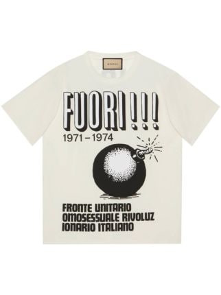 Gucci graphic-print T-shirt - Farfetch