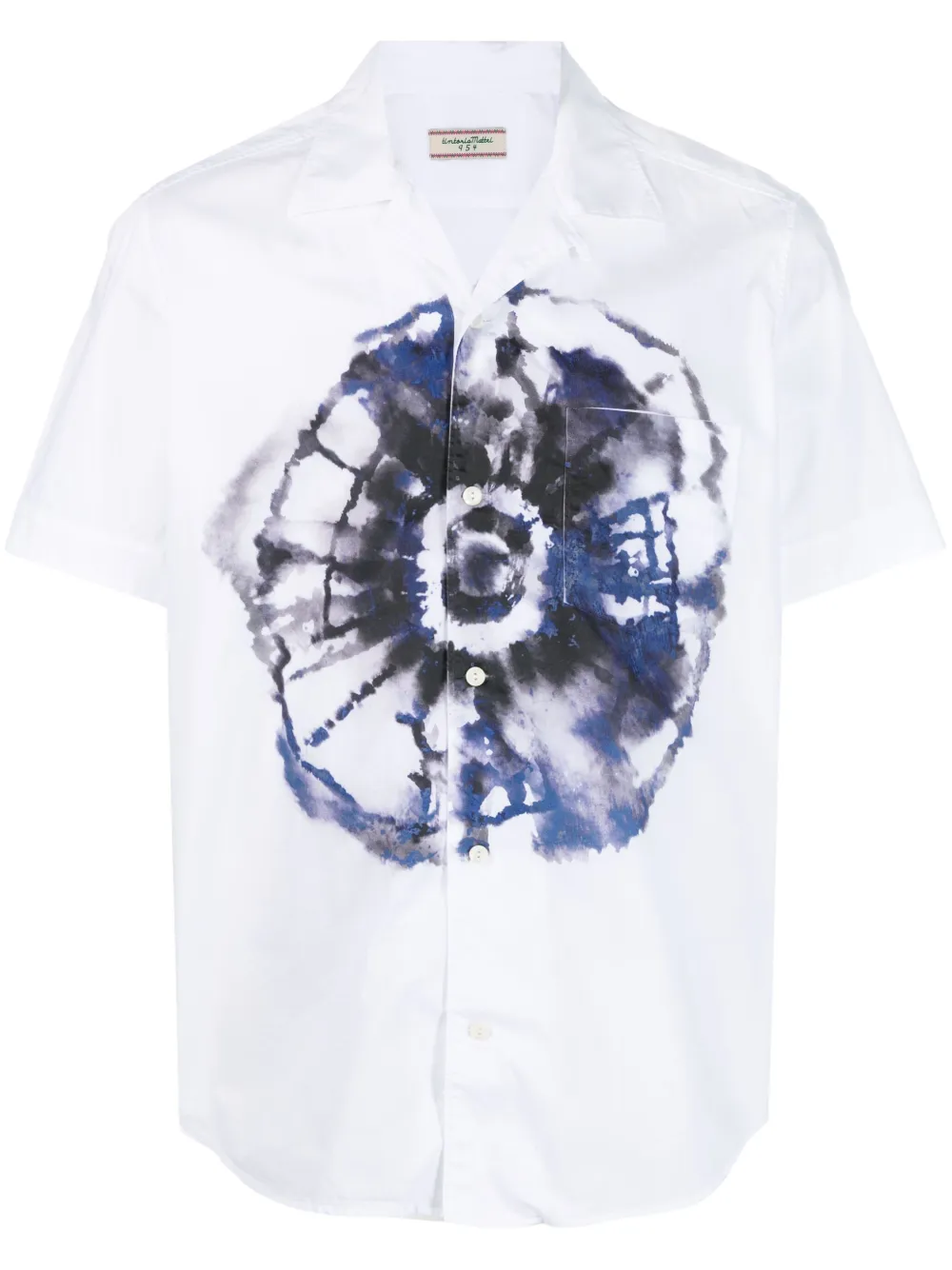 Tintoria Mattei Crewneck Short Sleeves Classic T-shirt In White