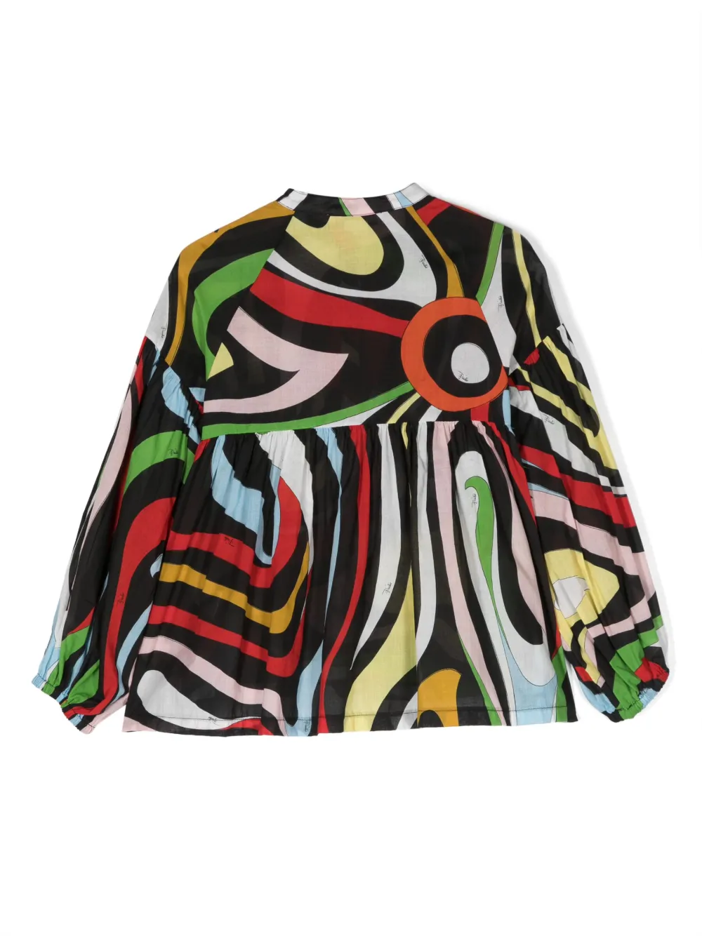 PUCCI Junior Shirt met print - Zwart
