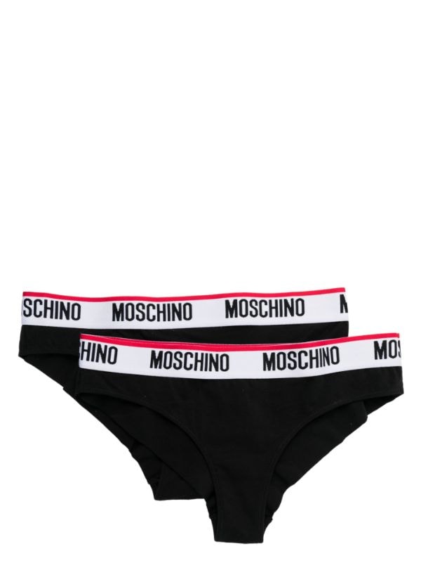 Moschino logo-waistband Underwear 2-pack - Farfetch