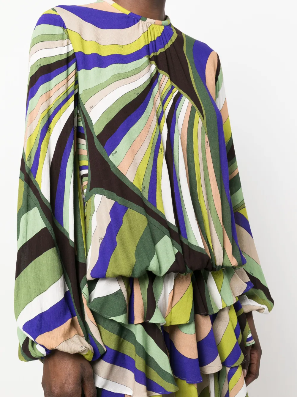 PUCCI IRIDE-PRINT MINI DRESS 