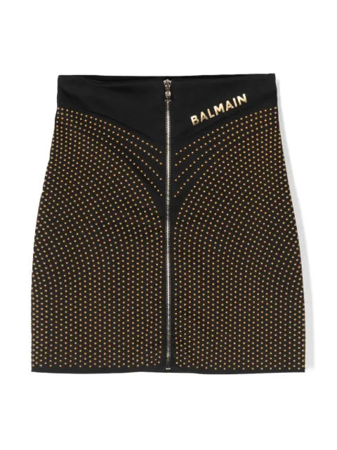 balmain(巴爾曼)童裝系列休閒半身裙新款 - _farfetch發發奇中國官網