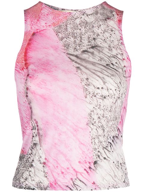 Paloma Wool Cisco digital-print sleeveless top