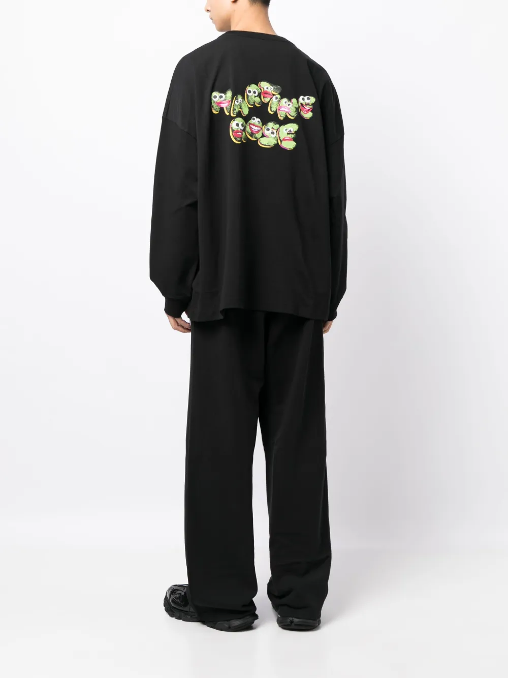 Martine Rose logo-print cotton T-shirt - Zwart