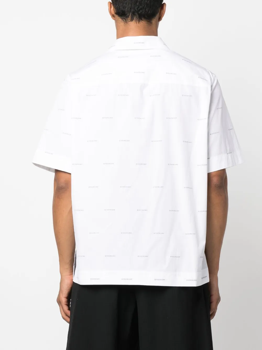 Givenchy Overhemd met logoprint Wit
