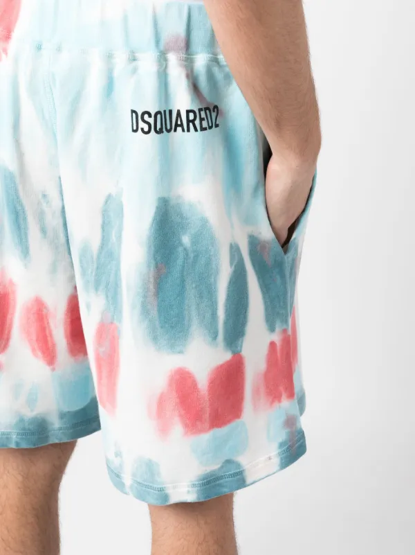 DSQUARED2 ダメージ ショートパンツ | ブルー | FARFETCH JP