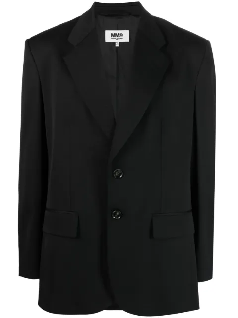MM6 Maison Margiela single-breasted button-fastening blazer