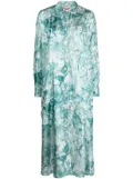 F.R.S For Restless Sleepers forest-print shirt dress - Green