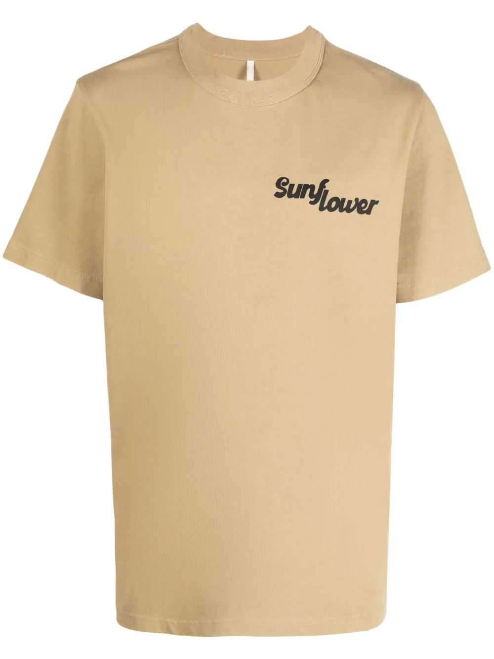 Sunflower T-shirt With Logo In Brown