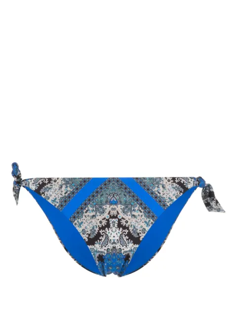 TWINSET bikini bottom con estampado de cachemira