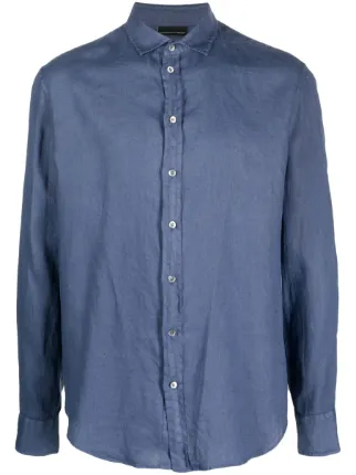 Armani linen outlet shirt