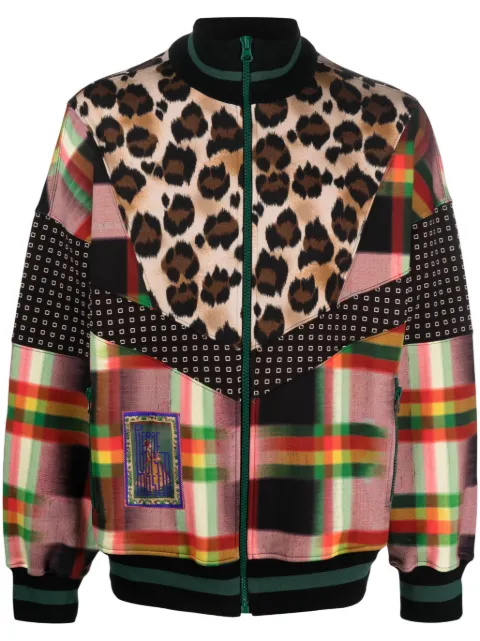 Pierre-Louis Mascia panelled-print-design jacket