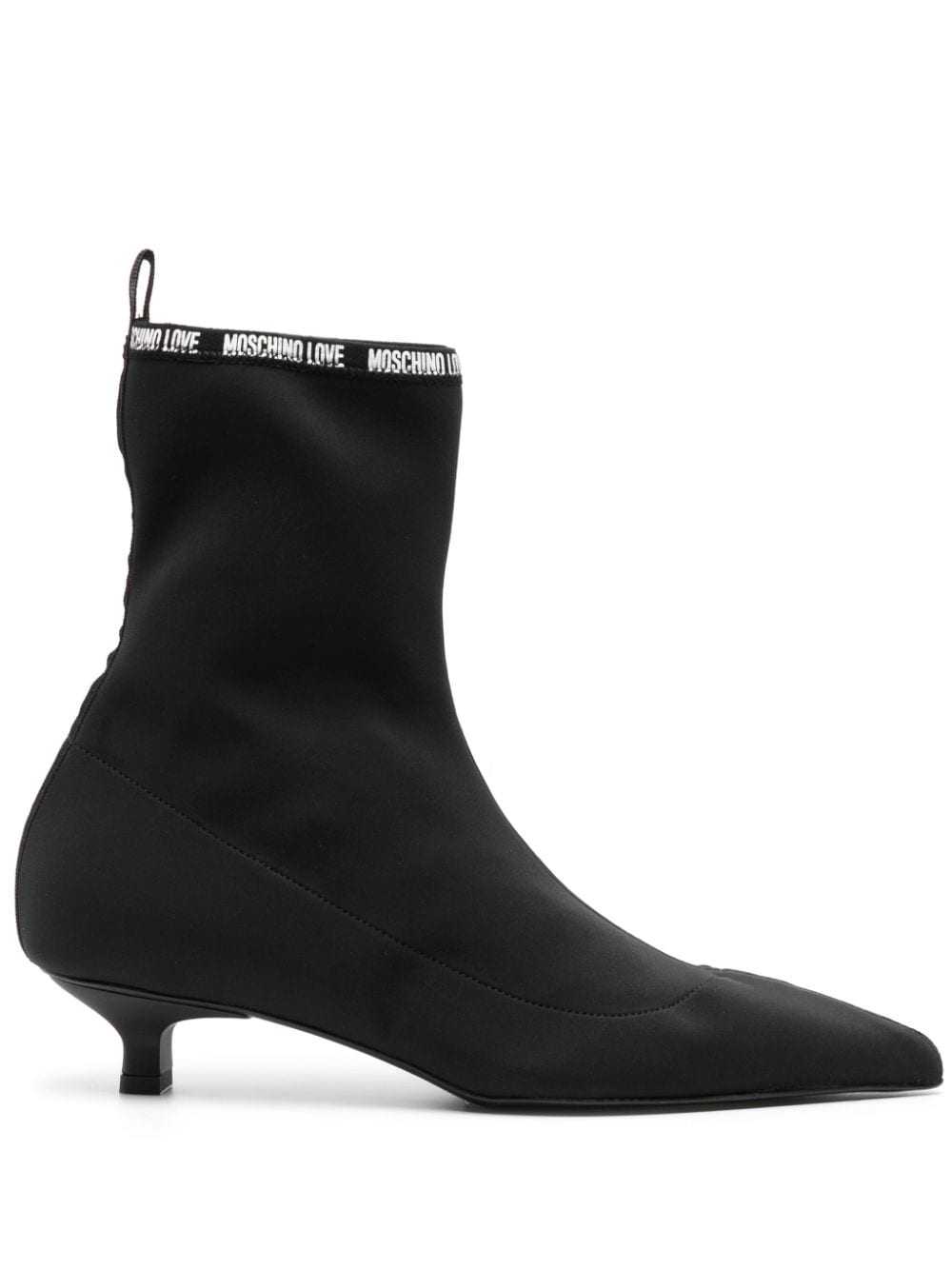 Love Moschino Sock-boots 40mm In Black