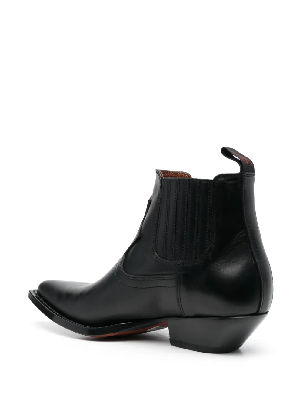 Shop Sonora Hidalgo 35mm Ankle Boots In Black