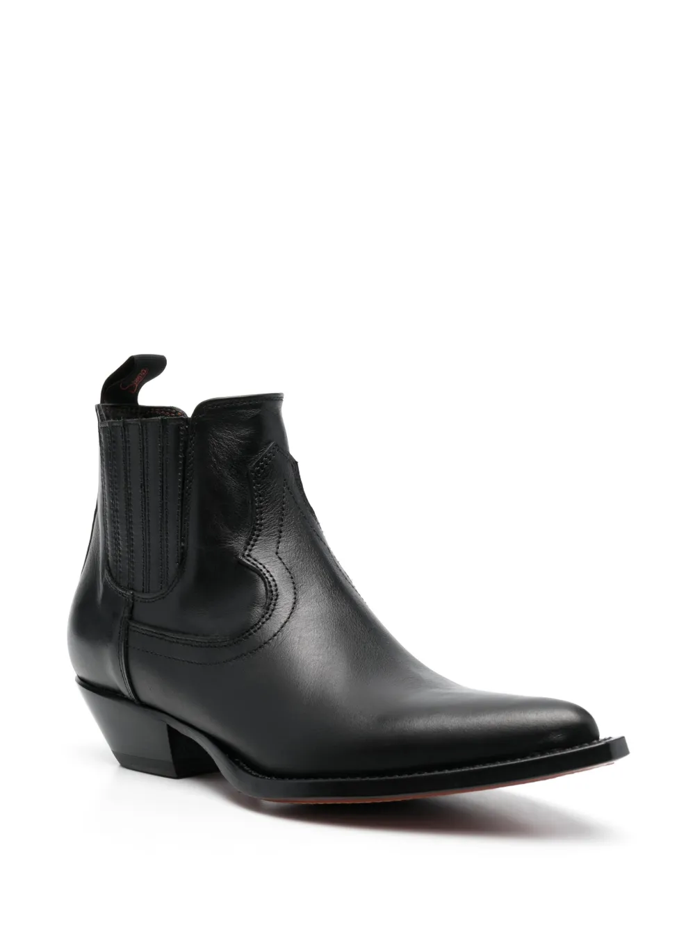 Shop Sonora Hidalgo 35mm Ankle Boots In Black