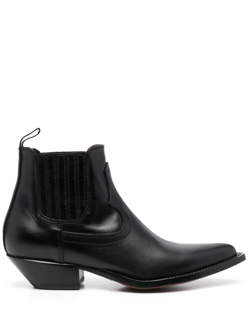 Shop Sonora Hidalgo 35mm Ankle Boots In Black