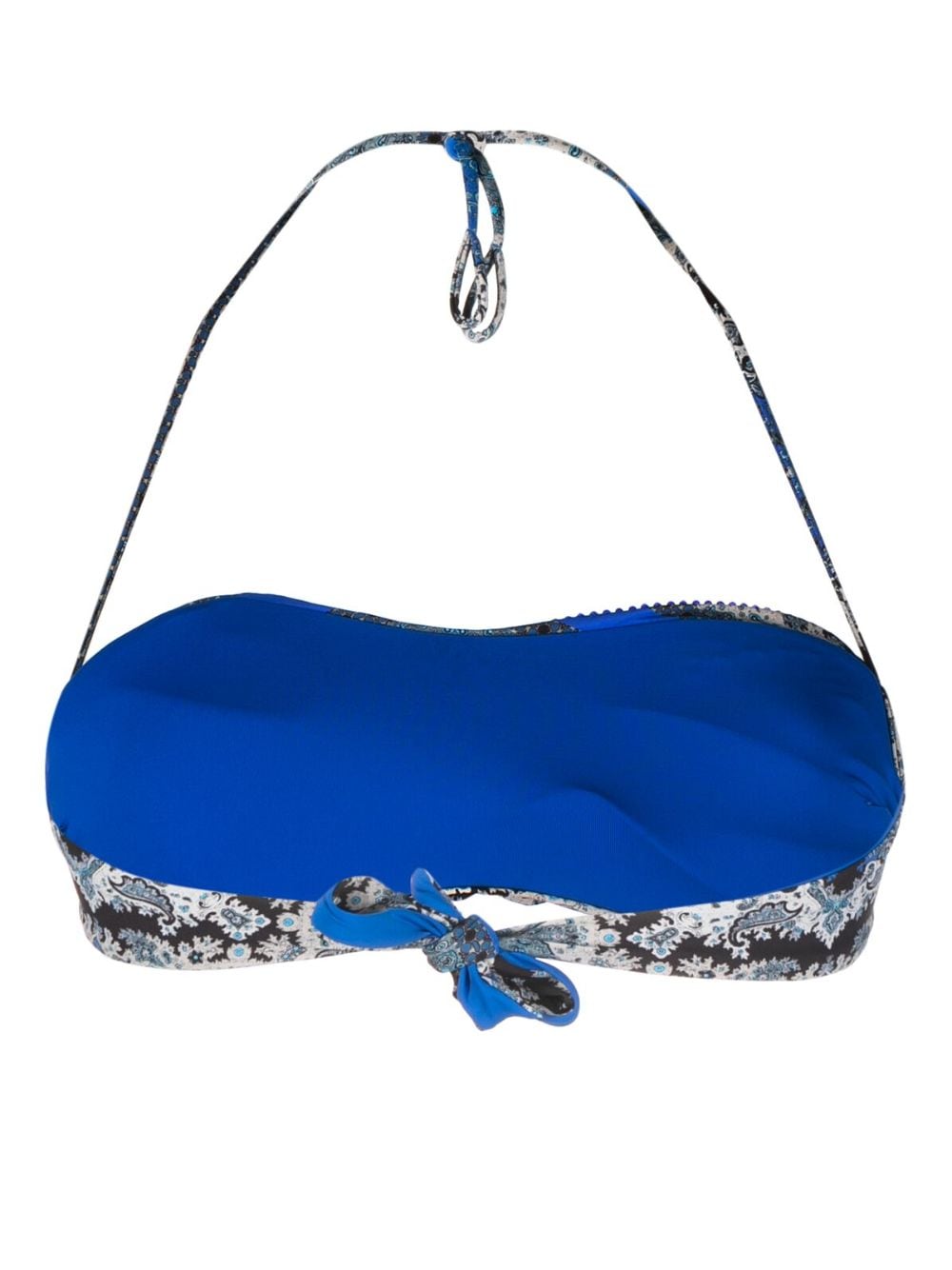 TWINSET Bikinitop met paisley-print - Blauw