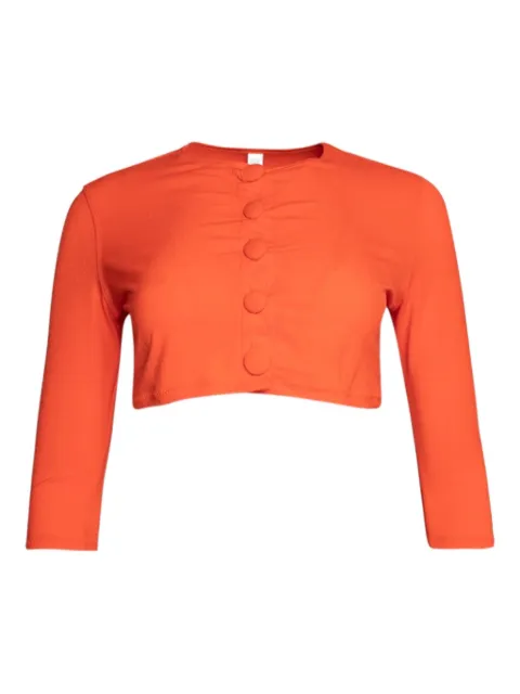 Lisa Marie Fernandez cárdigan de playa con botones