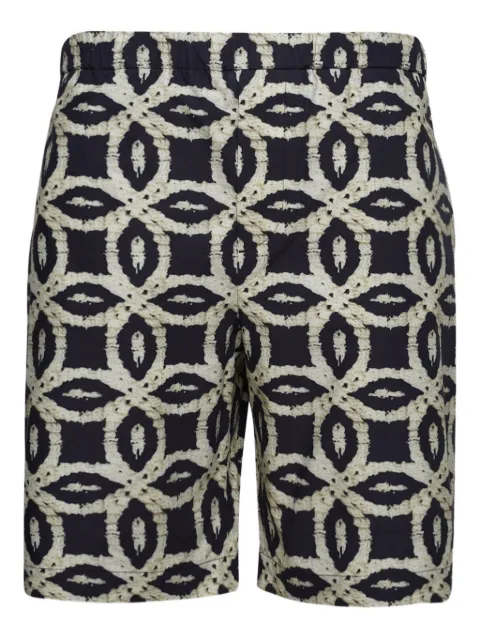 Meta Campania Collective elastic-waistband shorts