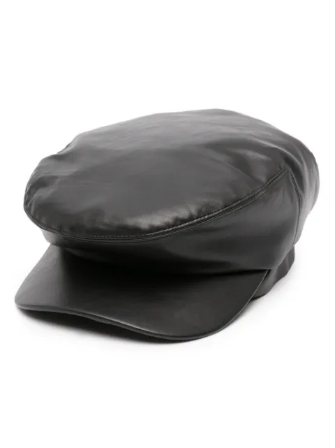 AMIRI leather driver hat