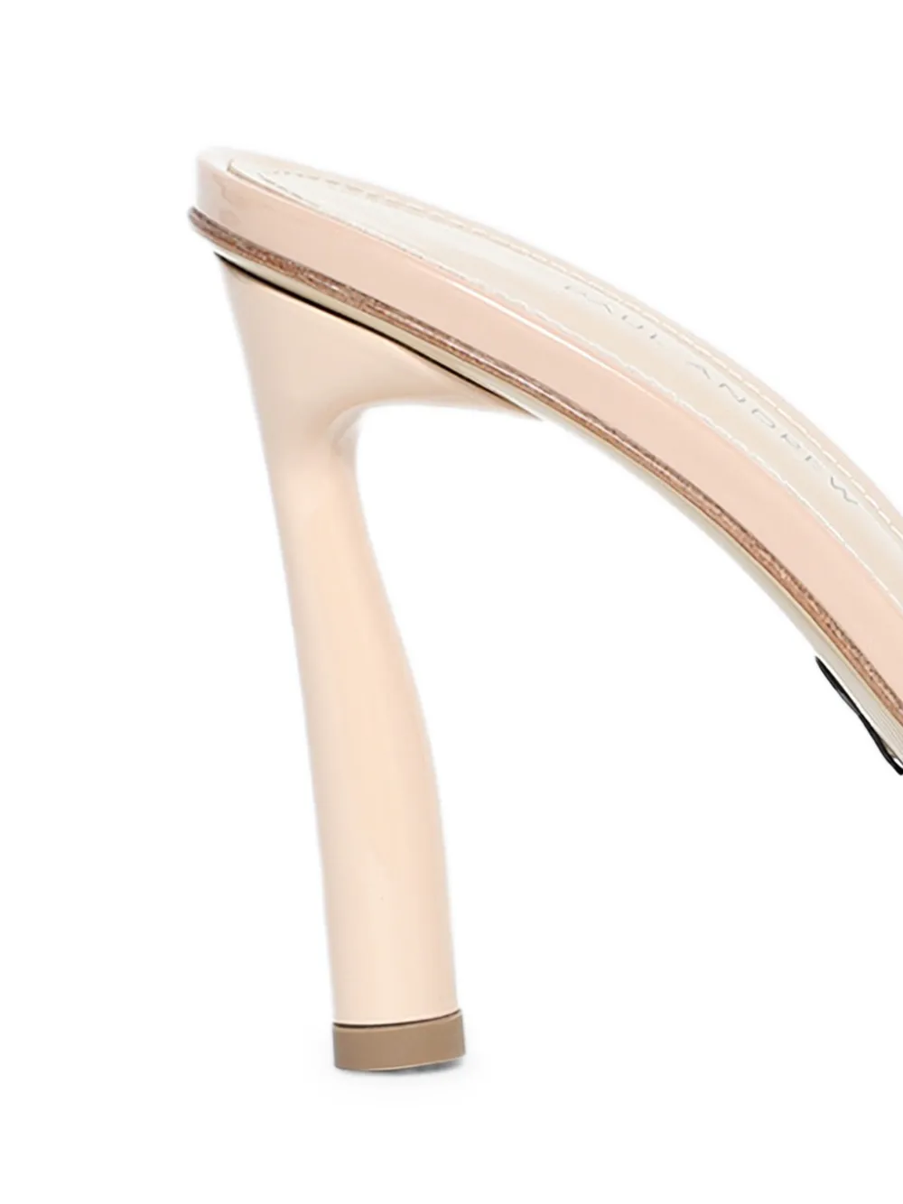  Paul Andrew Slip-on Heeled Sandals - Pink 