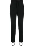 WARDROBE.NYC slim-fit stirrup trousers - Black