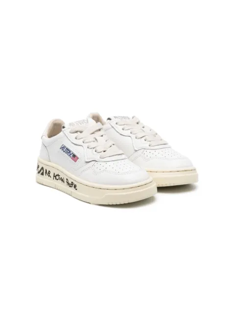 Autry Kids - low-top leather sneakers