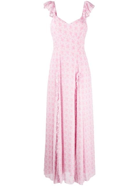 LoveShackFancy - Tulonne rose-print dress