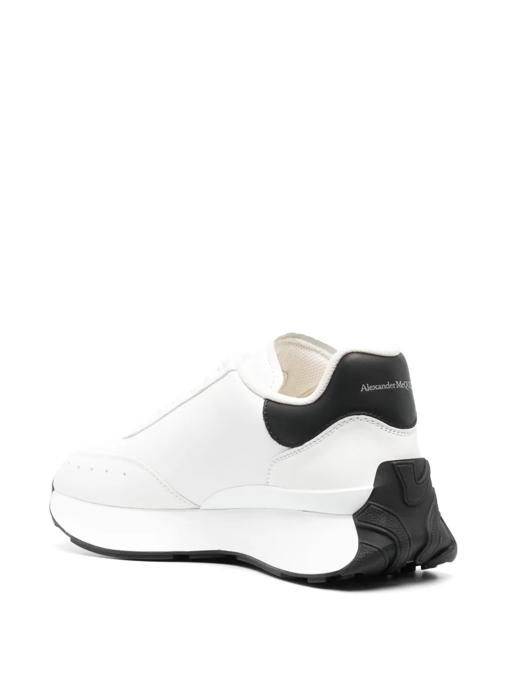 Alexander McQueen Sprint Lace-up Sneakers in White