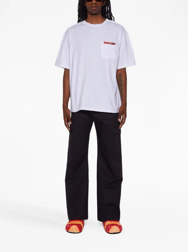 Tシャツ・カットソー BLUEMARBLE White Cotton T-Shirt BLUEMARBLE short-sleeve Cotton T-shirt | White | FARFETCH