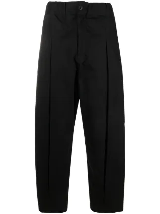 SAGE NATION box-pleat wide-leg Trousers - Farfetch