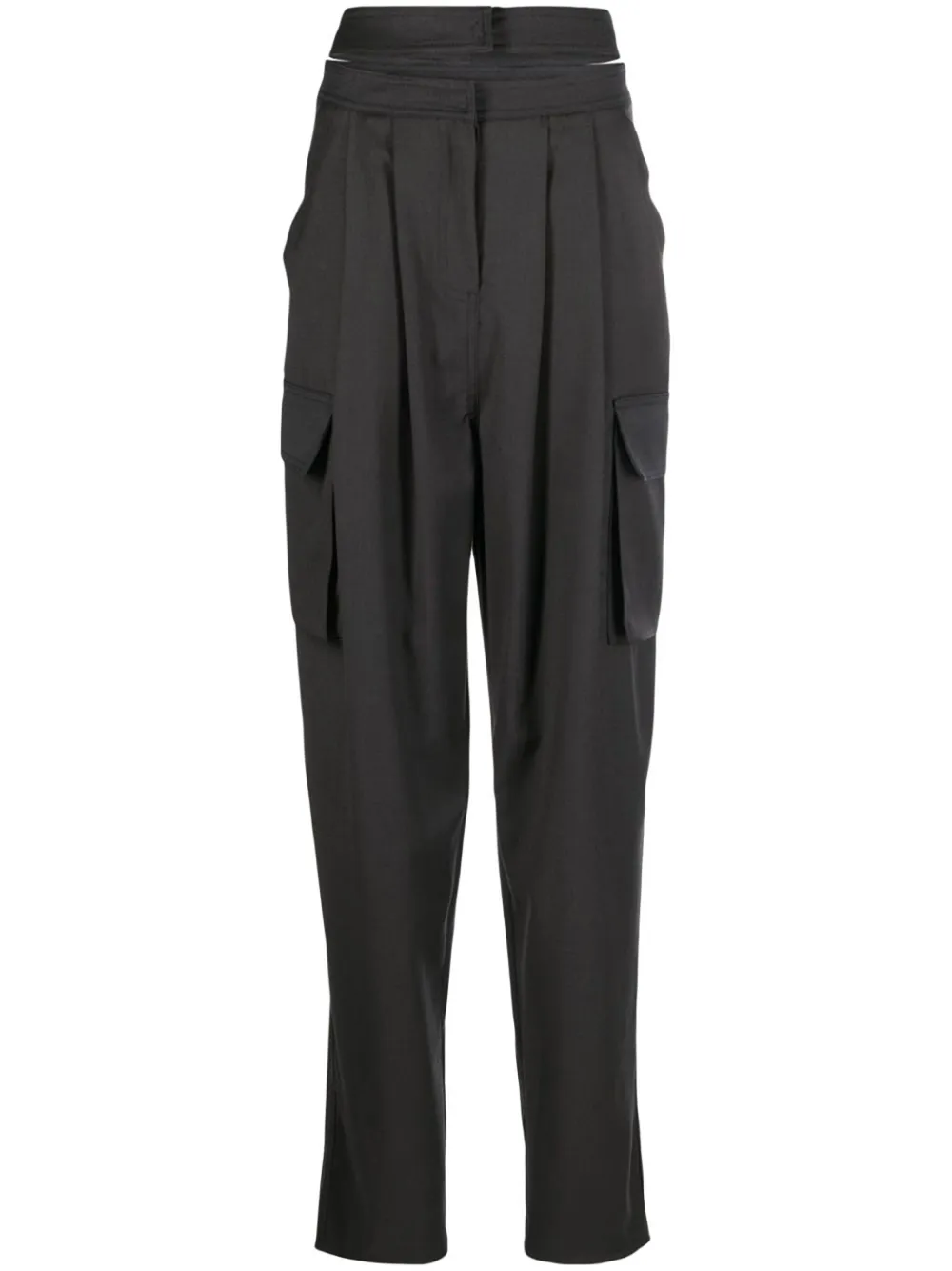 Andreädamo Pants Andreadamo Woman Color Grey In Grey