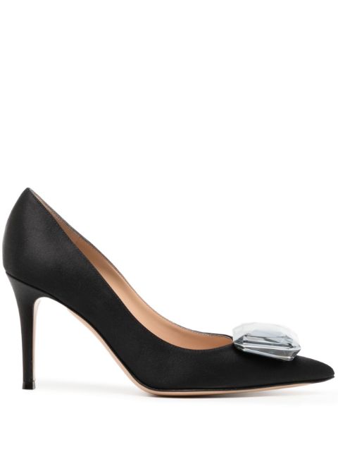 Gianvito Rossi 90mm crystal-detail pumps Women