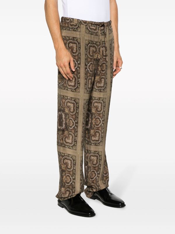 Nanushka Demis paisley-print Trousers - Farfetch