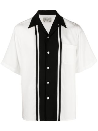 WACKO MARIA two-tone stripe-print Shirt - Farfetch