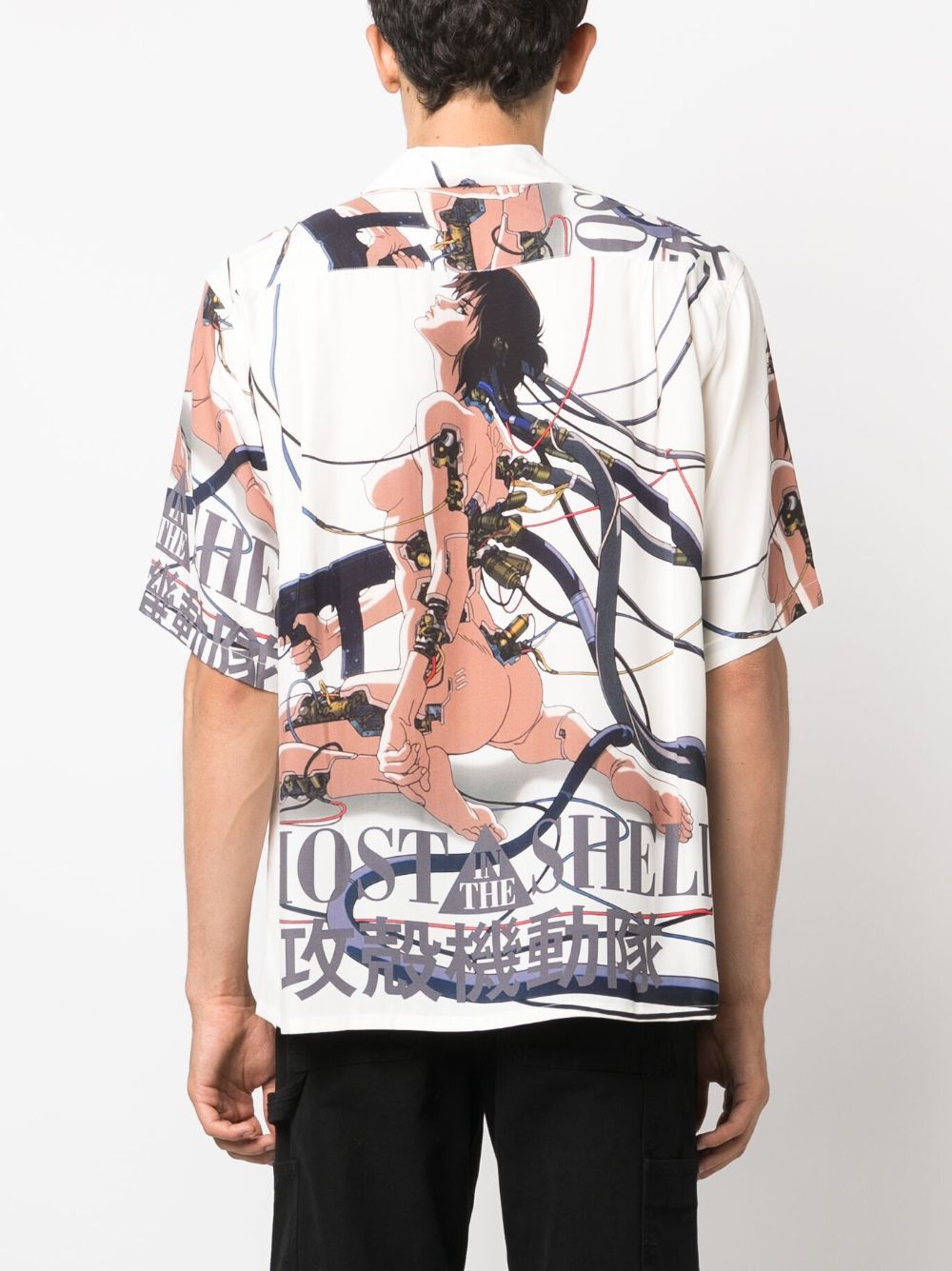 WACKO MARIA x Ghost In The Shell graphic-print Shirt - Farfetch