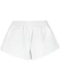 Balenciaga flared elasticated-waist shorts - White