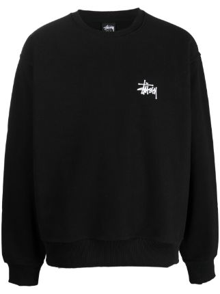 Stüssy logo-print crew-neck Sweatshirt - Farfetch