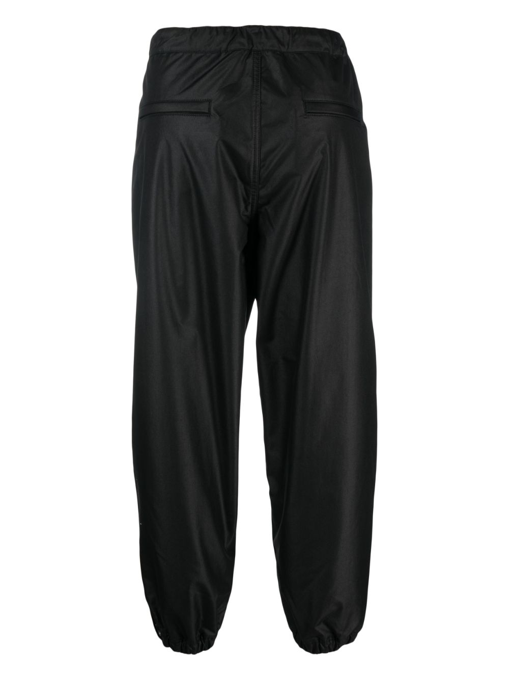 Shop Comme Des Garçons Homme Deux Drawstring-waistband Track Pants In Schwarz