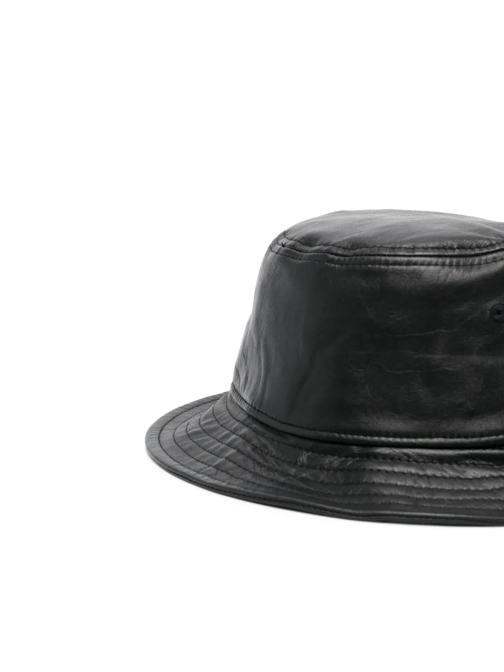 NEW ERA CAP Vissershoed met geborduurd logo - Zwart