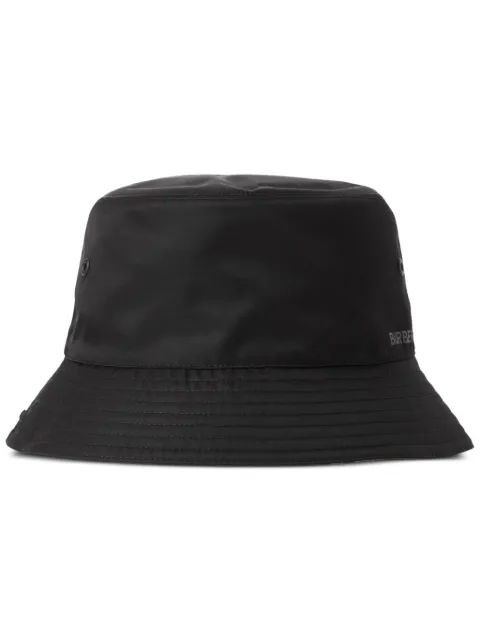 Burberry logo-print reversible bucket hat