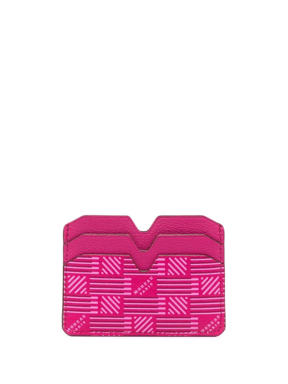 Moreau Pasjeshouder met logo - Roze