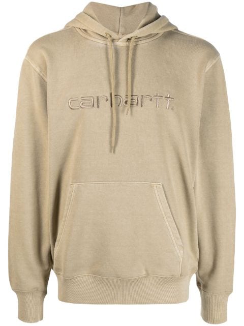 Carhartt WIP - logo-print cotton hoodie