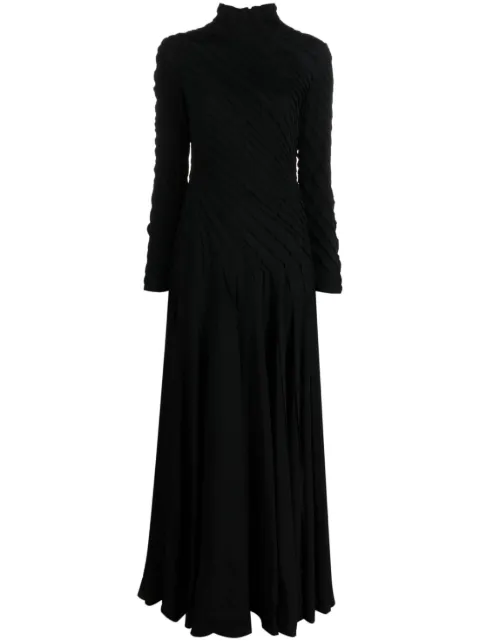 Sehnsucht Atelier  plissé-effect draped dress