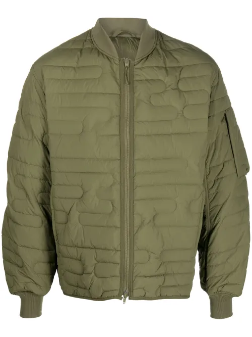 Veste bomber à design matelassé - Y-3 - Modalova