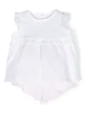 Il Gufo linen dress set - White