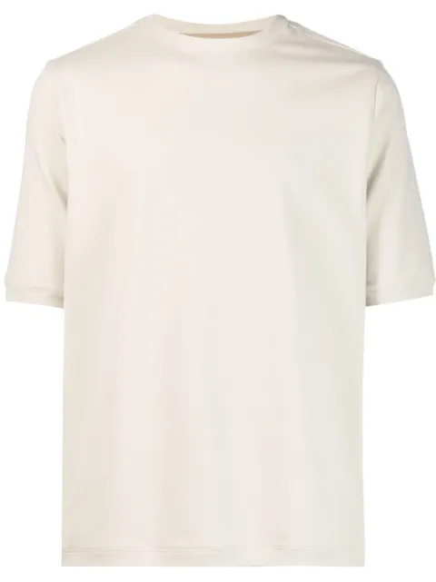 Kiton round neck cotton T-shirt