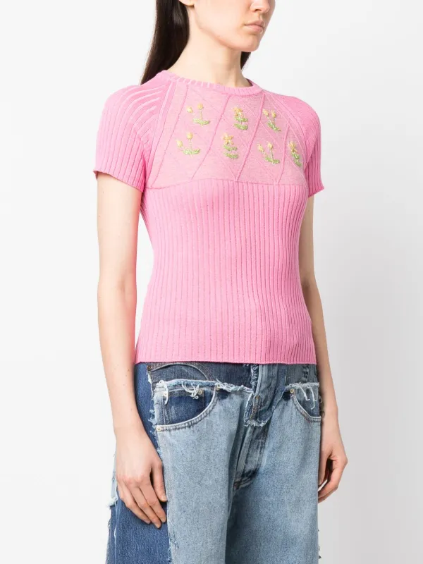 CORMIO フローラル トップ | ピンク | FARFETCH JP