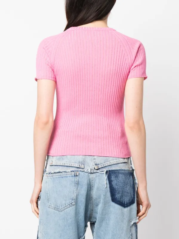 CORMIO 売れ筋商品|||コルミオ Tシャツ トップス レディース Tops Pink CORMIO フローラル トップ | ピンク | FARFETCH JP