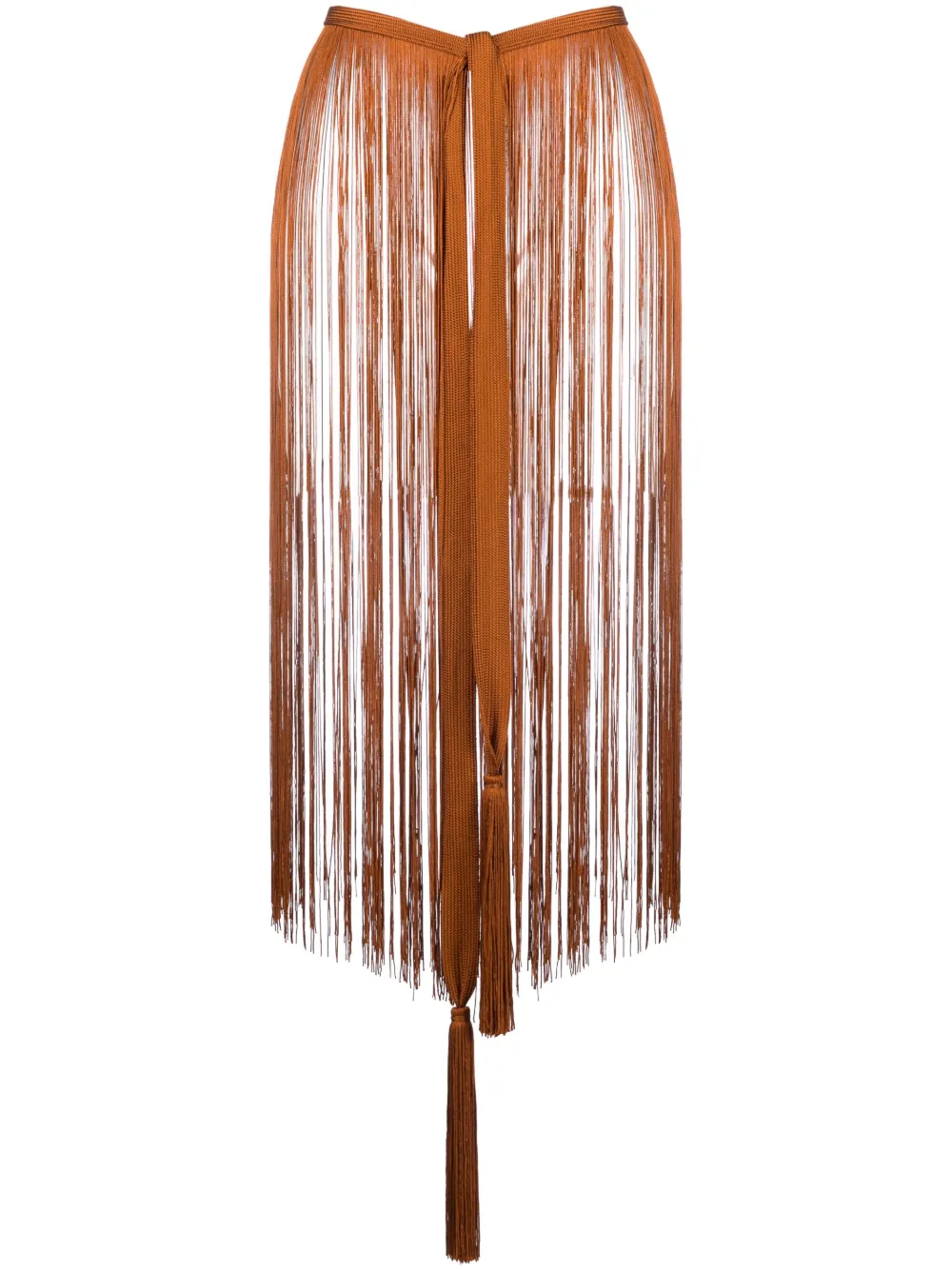 Forte Forte Draped Pareo Belt In Braun